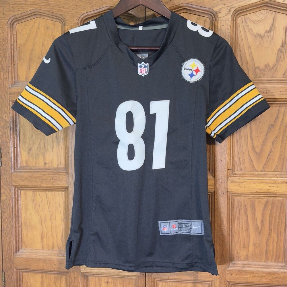 Pittsburgh Steelers NFL Nike On Field Jersey Women's M Stitched Jesse James #81